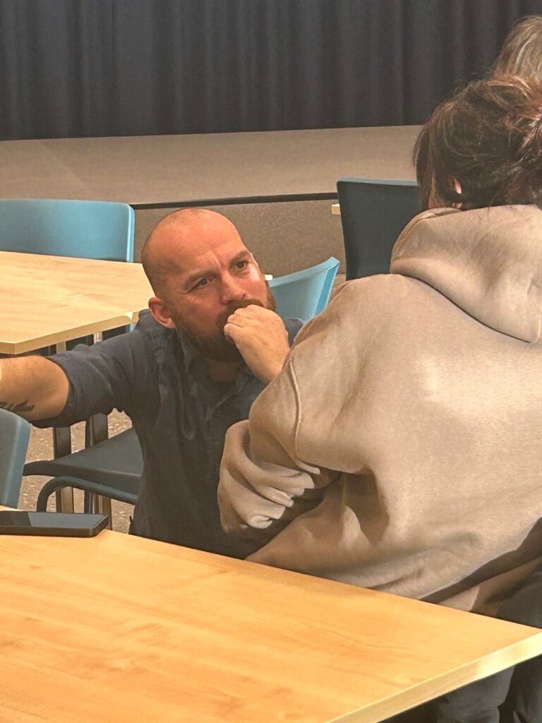 Fra et kurs med Lintho Rådgiving: samtale med en deltaker